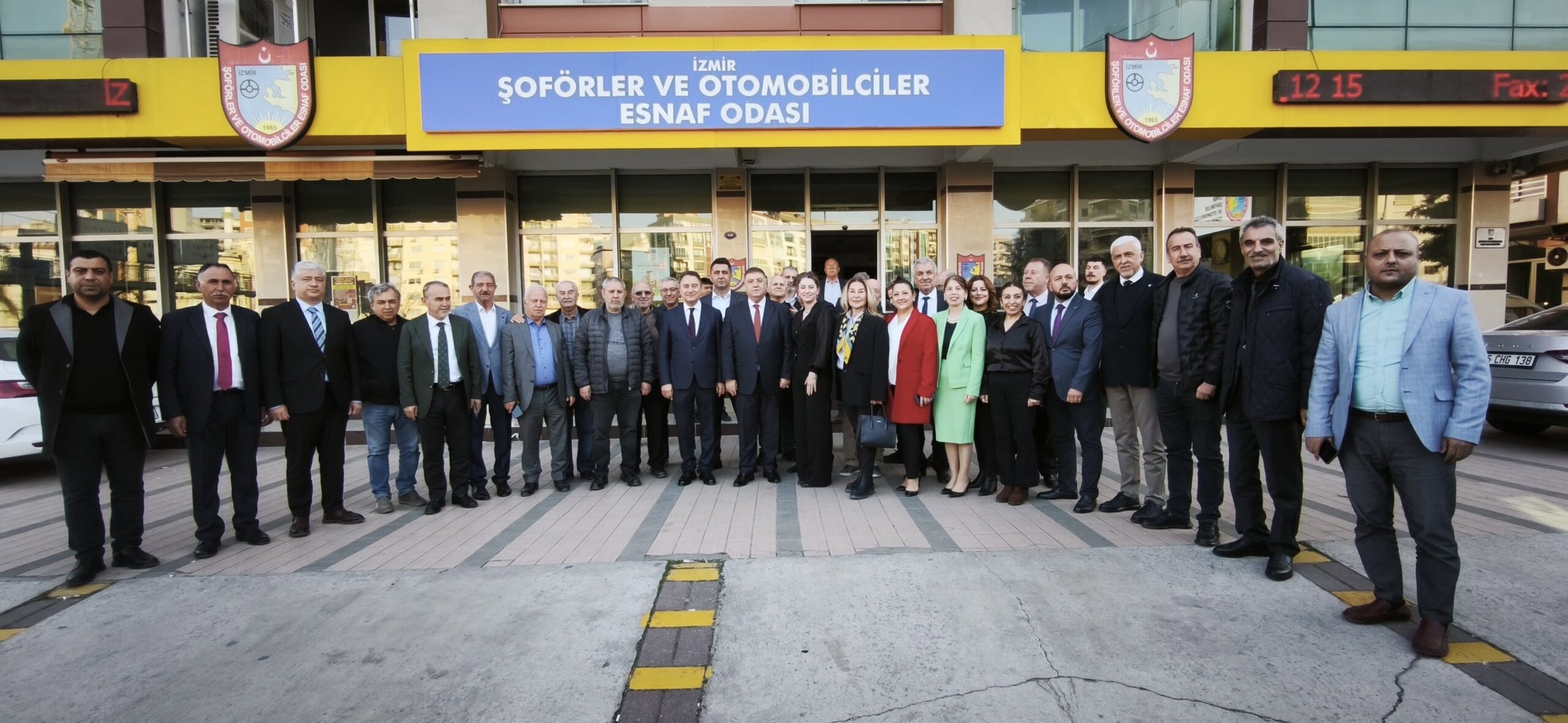 deva-ali babacan-soforler odasi-izmir-ziyaret-haber